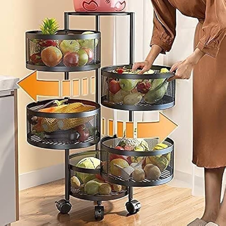 Amazon.com: Kitchen Storage Rack Vegetable Rack Kitchen